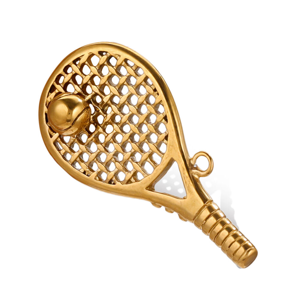 1 Piece Simple Series Simple Geometric Stainless Steel Waterproof Gold Color Unisex Pendants Picture4