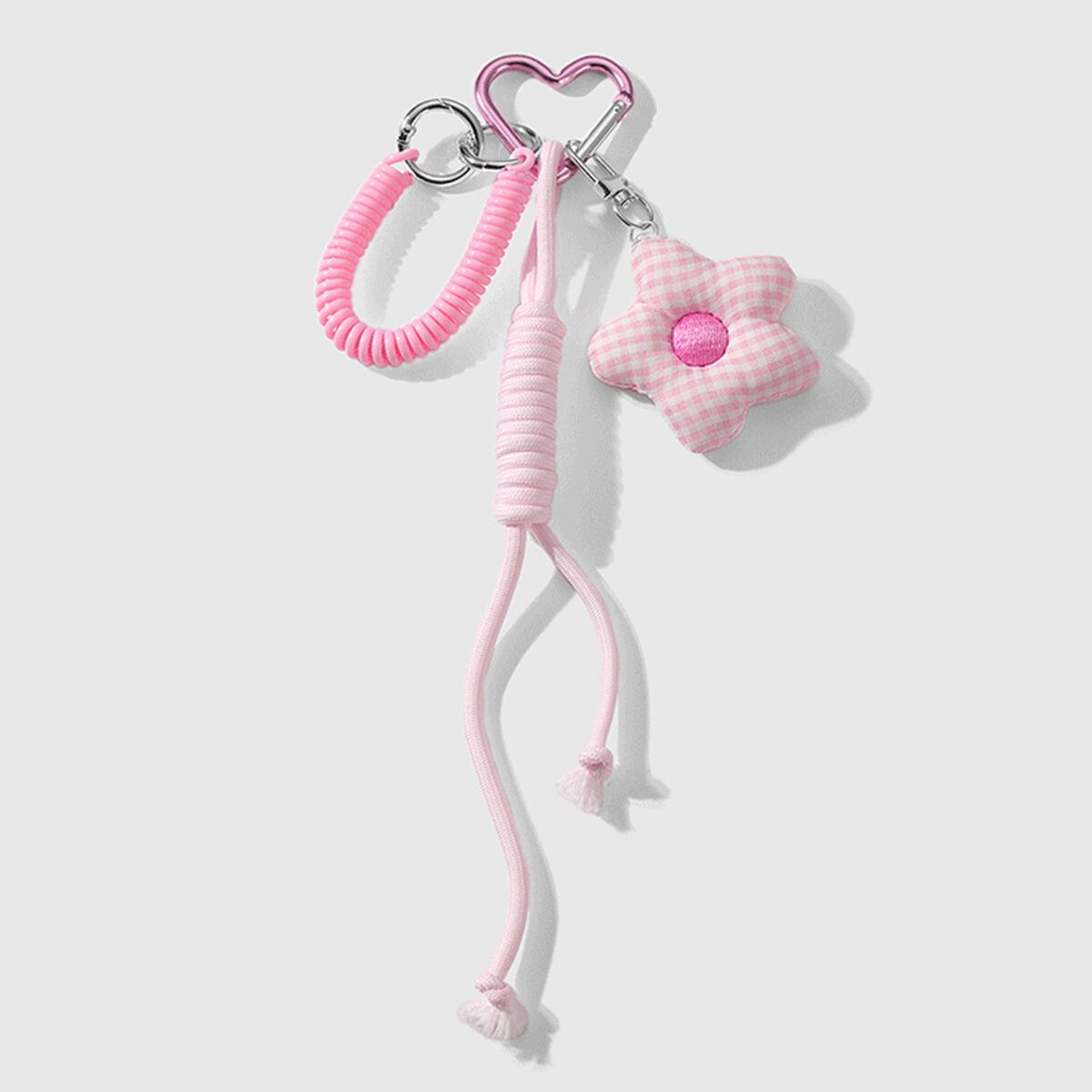 1 Piece Romantic Series Sweet Heart Alloy Women's Bag Charms 2