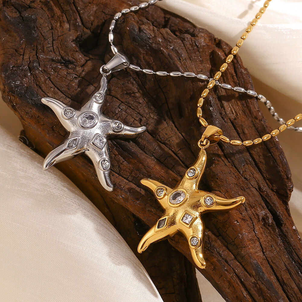 1 Piece Luxurious Series Fashion OL Turtle Stainless Steel Waterproof Gold Color Women's Pendant Necklaces Picture3