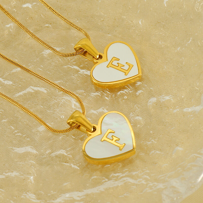 1 Piece Simple Series Daily Letter Women's Pendant Necklaces 2