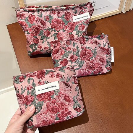 1 Piece Romantic Series Sweet Flower Polyester Women's Bags