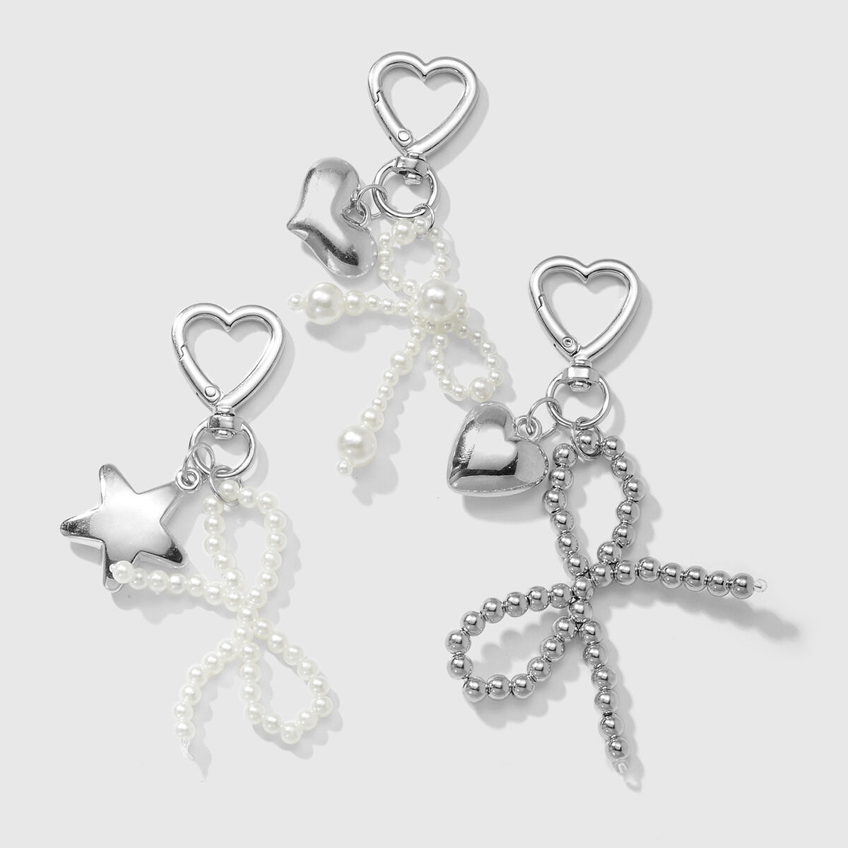 1 Piece Simple Series Retro Bow Knot Alloy Women's Bag Charms 2