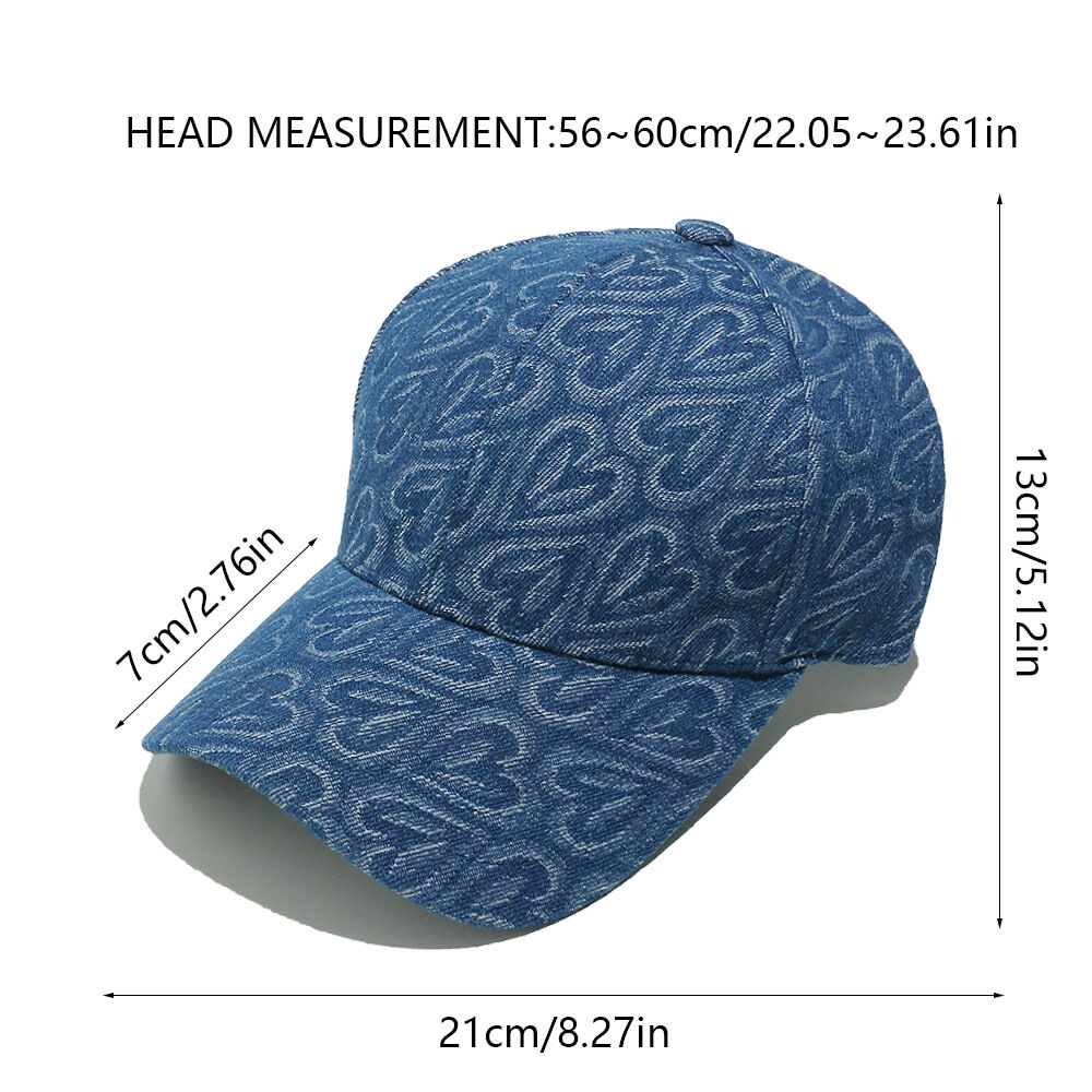 1 pezzo semplice serie retrò cuore cotone cappelli da donna h5 Immagine6