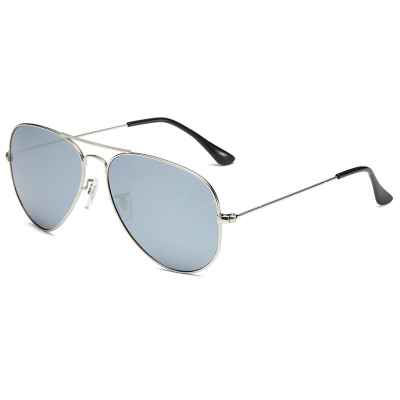 1 Pair Simple Series Daily Solid Color Alloy Women Sunglasses h5Picture2