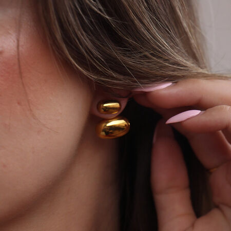 1 Pair Simple Stud Earrings 2
