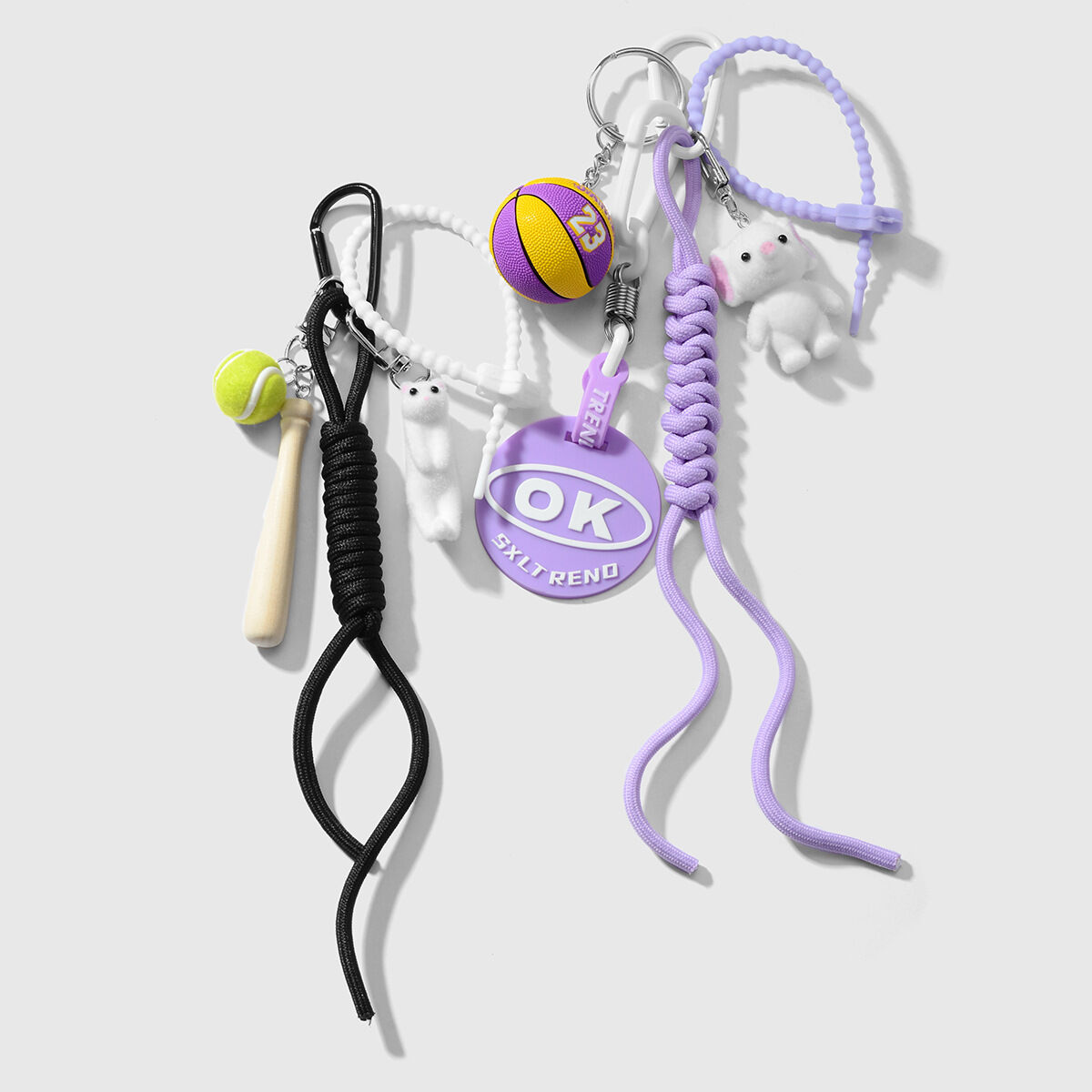 1 Piece Simple Series Sports Cartoon Alloy Women's Bag Charms 2
