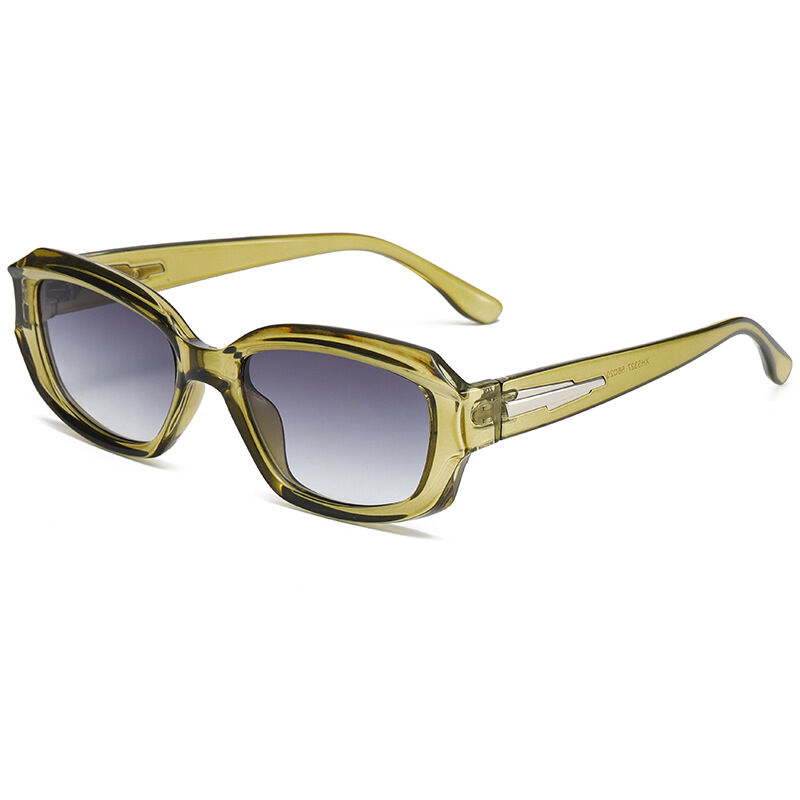 1 Pair Simple Series Daily Solid Color Plastic Women Sunglasses h5Picture5