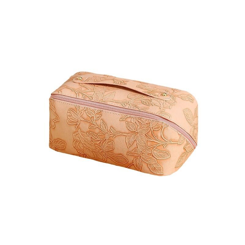 1 Stuk Eenvoudige Serie Elegante Bloemen PU Damestassen Afbeelding2