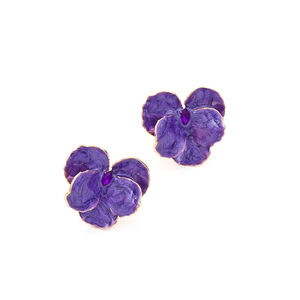 1 paar romantische retro bloem oorbellen met strass steentjes voor dames h5 Afbeelding3