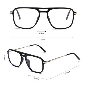 1 Piece Simple Series Casual Solid Color Plastic Women's optical glasses h5 Picture9