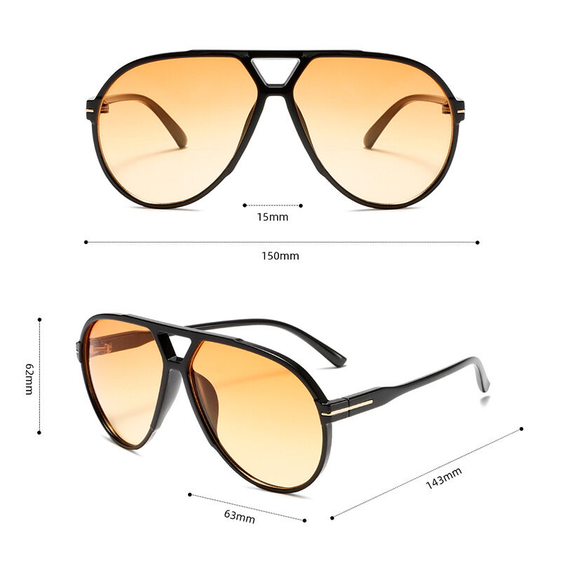 1 Pair Simple Series Daily Leopard Print Plastic Women Sunglasses h5 Picture8