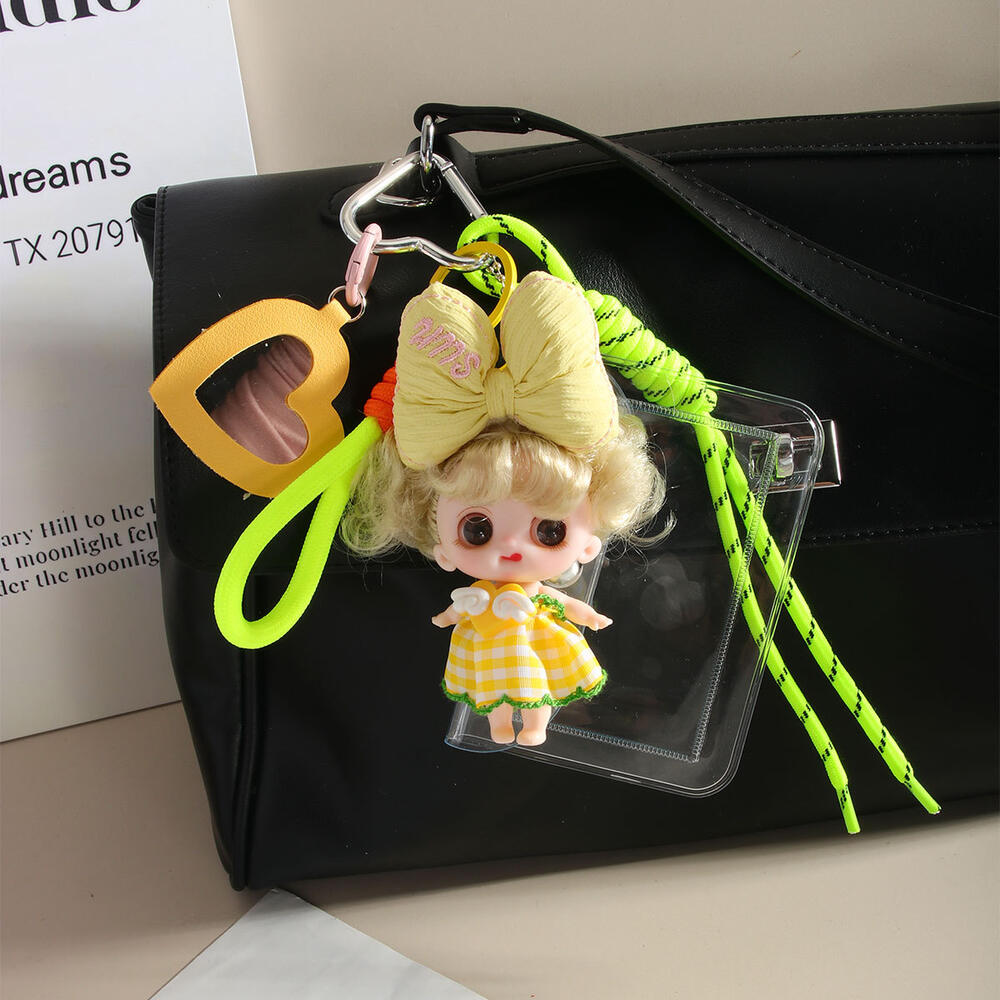1 Piece Lovely Series Cute Bow Knot Baby Doll Rayon Women's Bag Charms Picture4