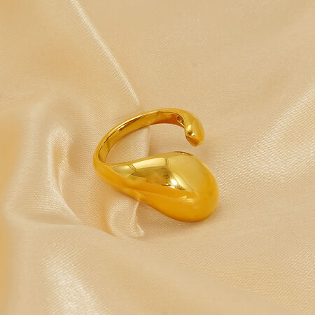 1 Pair Simple Series Classic Women's Adjustable Rings 2