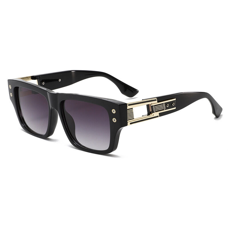 1 Pair Simple Series Daily Solid Color Plastic Women's Sunglasses