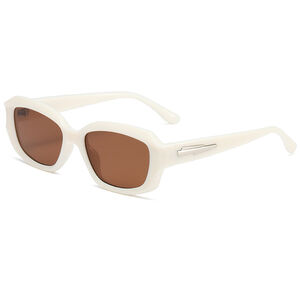 1 Pair Simple Series Daily Solid Color Plastic Women Sunglasses h5 Picture4