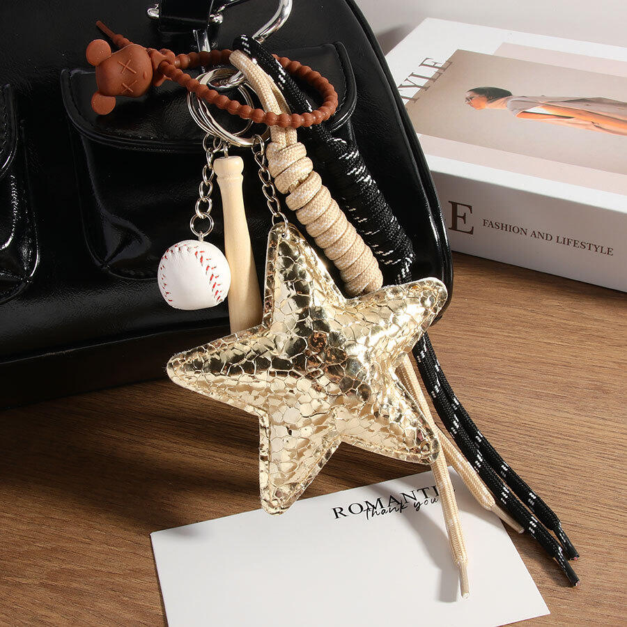 1 Piece Simple Series Daily Star PU Women's Bag Charms Picture4