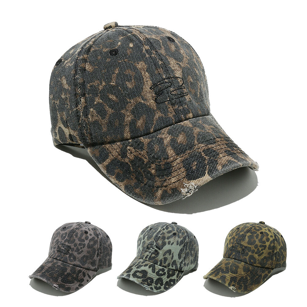 1 Piece Retro Leopard Print Baseball Cap h5 Picture2