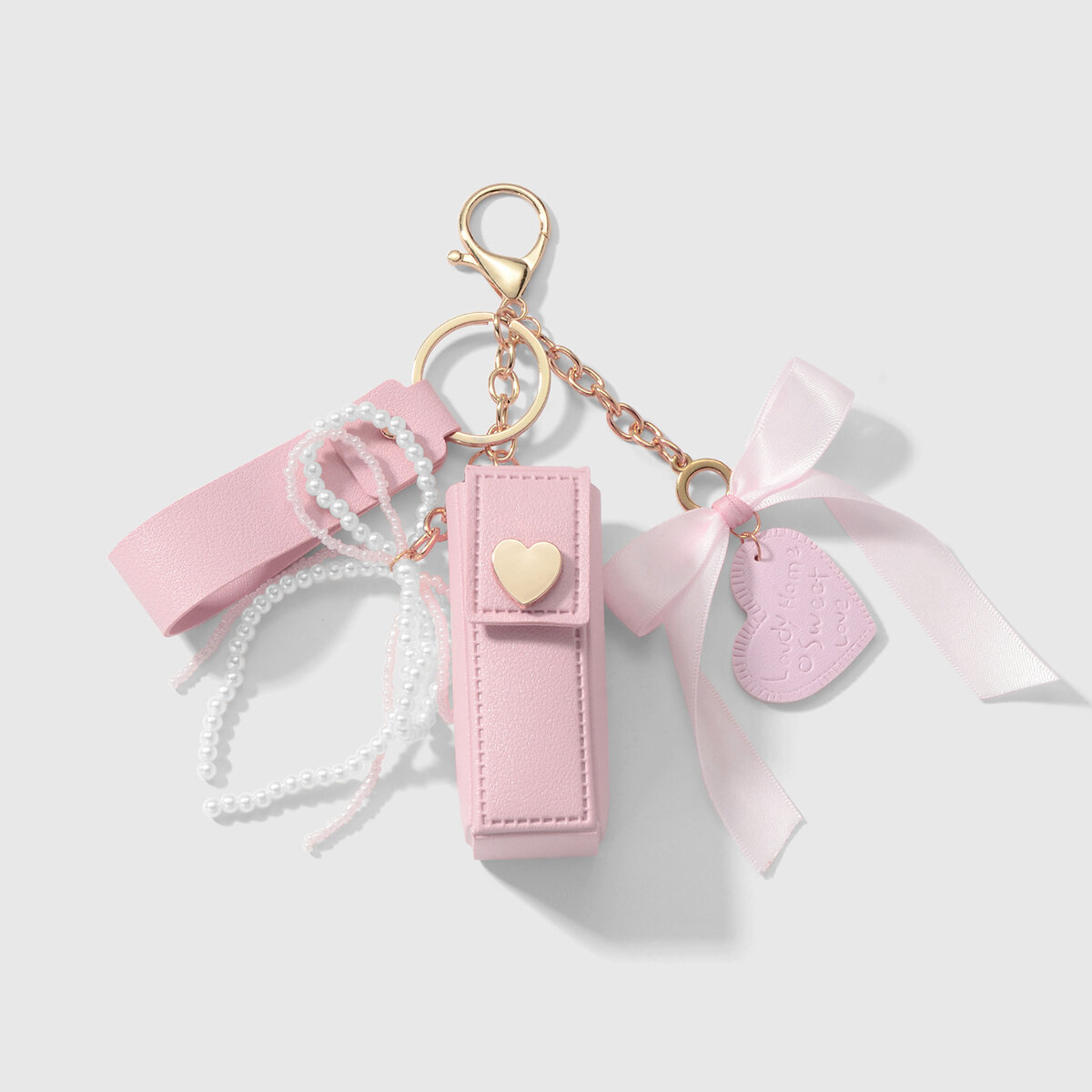 1 pezzo di ciondolo per borsa da donna in lega con nodo a fiocco semplice, senza placcatura. Immagine8