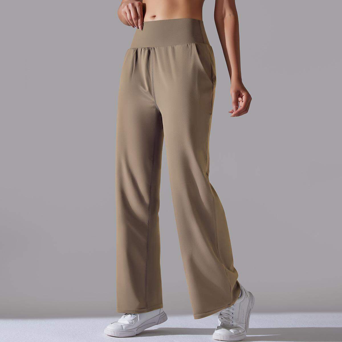 1 Piece High Waisted Comfortable and Super Elastic  Women's Sports  Casual Pants Picture5