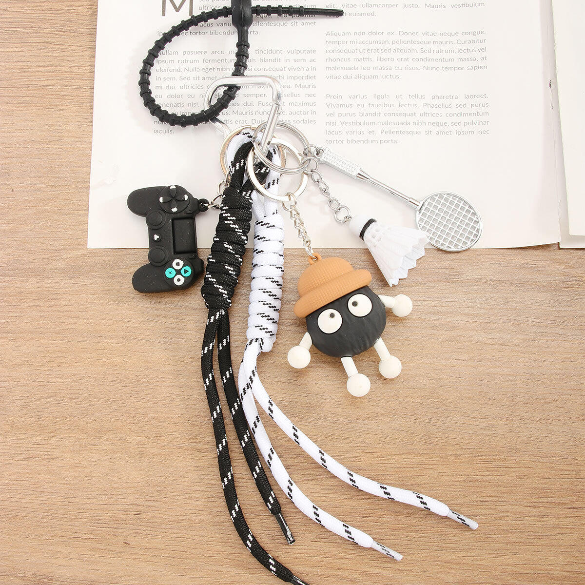 1 Piece Mini Badminton Women's Bag charms h5 Picture4