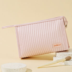 1 Piece Simple Style Solid Color PU Women's Makeup Bag h5 Picture4
