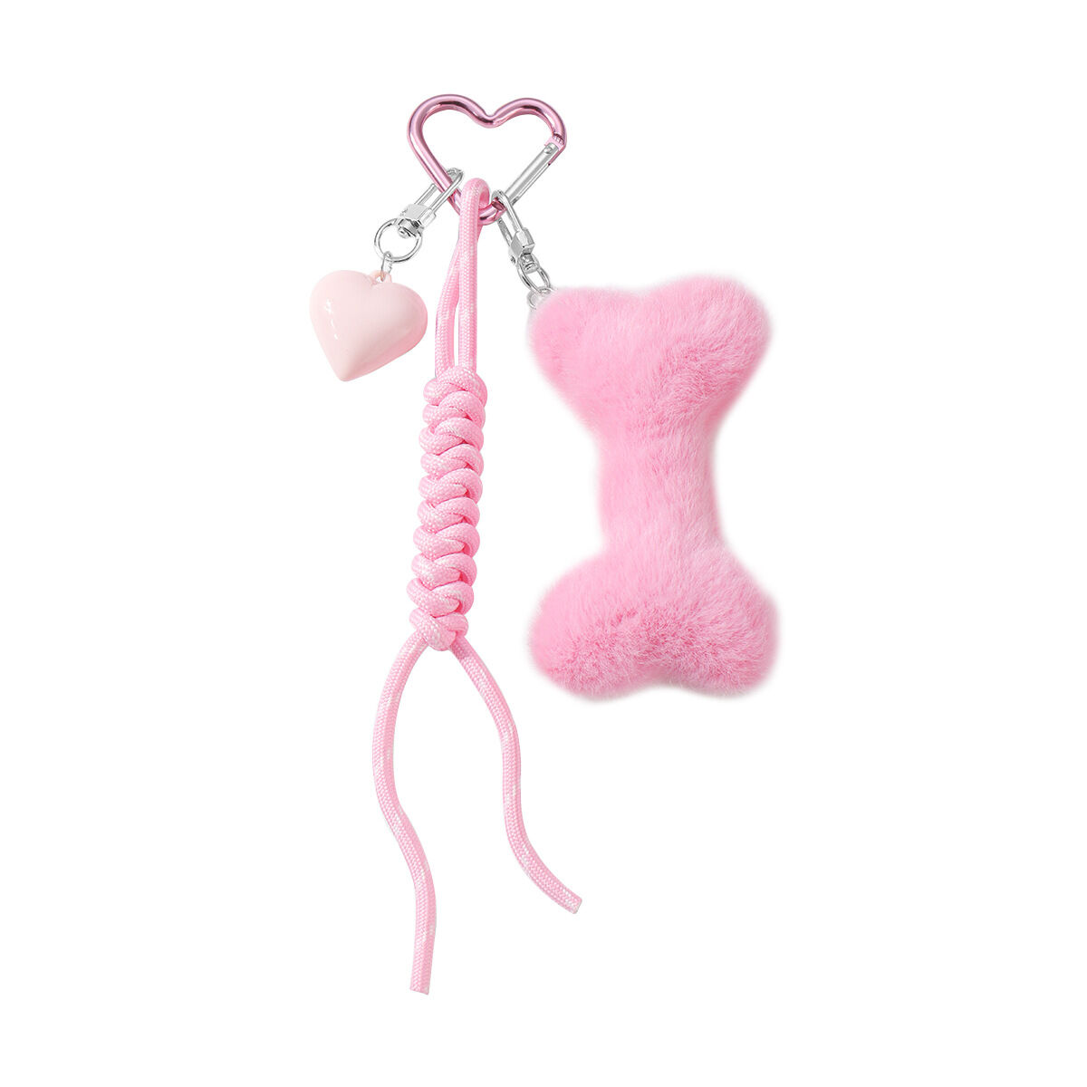 1 Stück Romantische Serie Sweet Heart Alloy Damen Taschenanhänger h5 Bild6