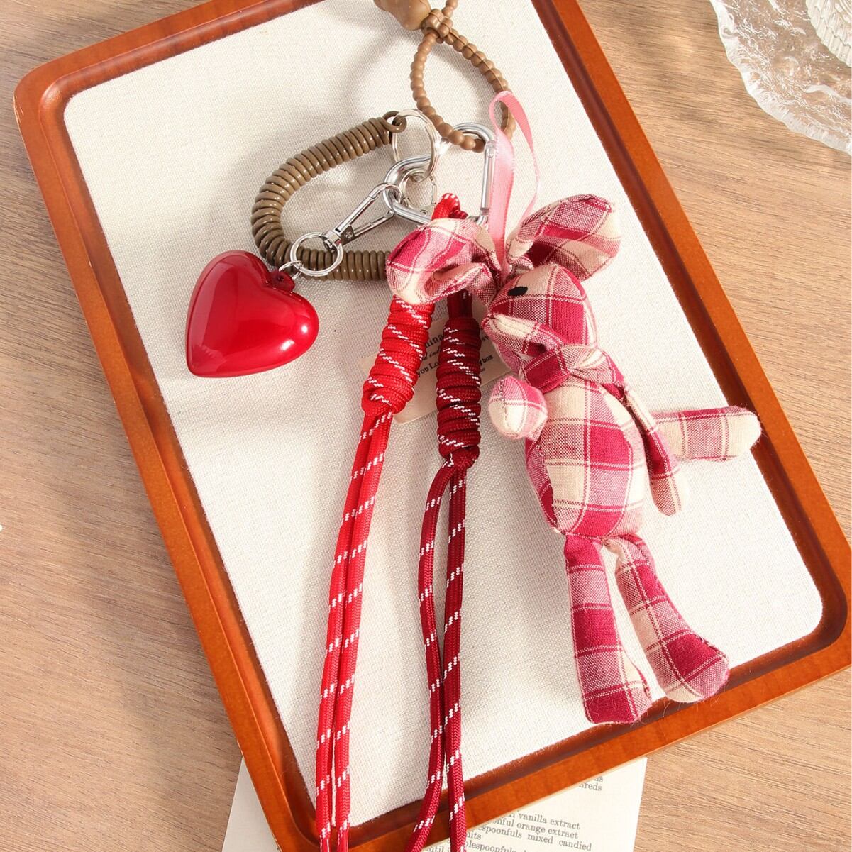 1 Piece Simple Series Daily Animal Cotton Women's Bag Charms