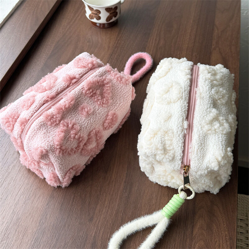 1 pezzo serie romantica dolce cuore poliestere borse da donna h5Immagine4