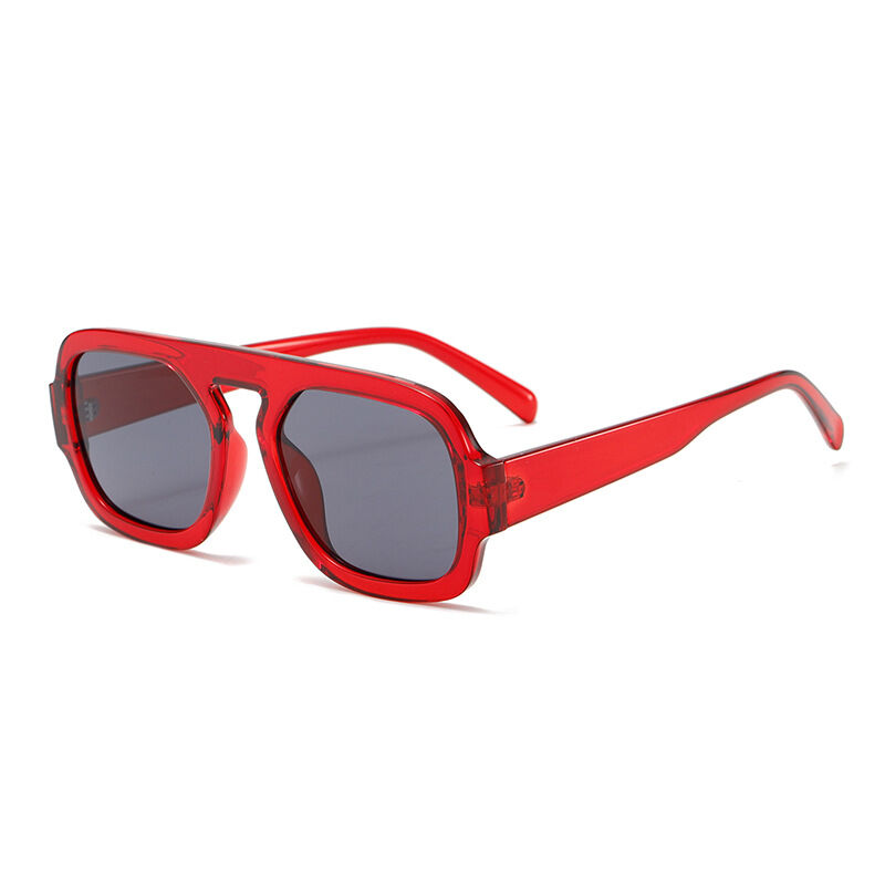 1 Pair Simple Series Daily Leopard Print Plastic Women's Sunglasses h5Picture4