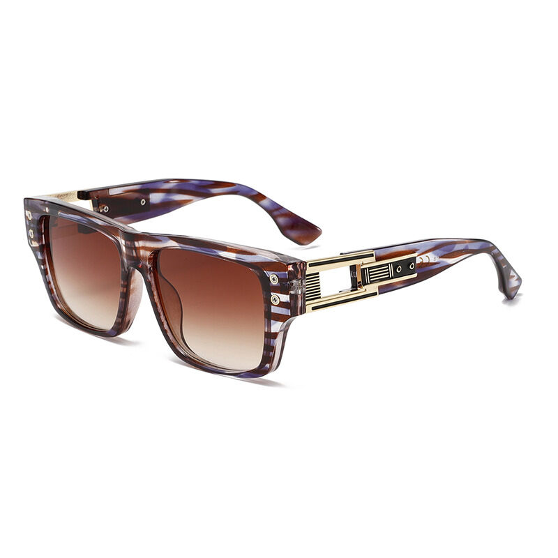 1 Pair Simple Series Daily Solid Color Plastic Women's Sunglasses h5Picture4