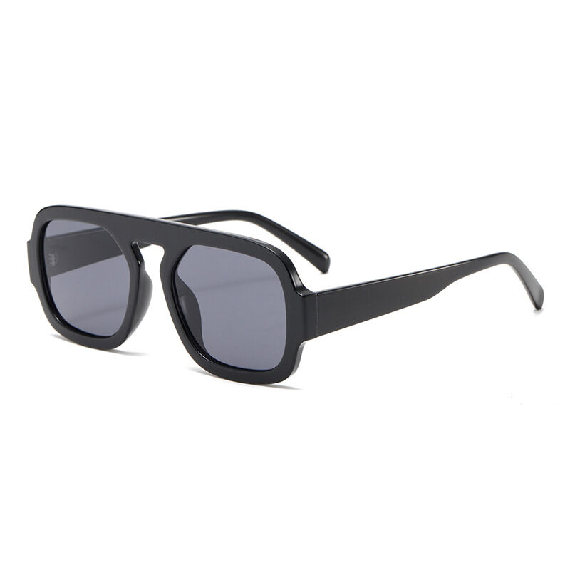 1 Pair Simple Series Daily Leopard Print Plastic Women's Sunglasses h5Picture3