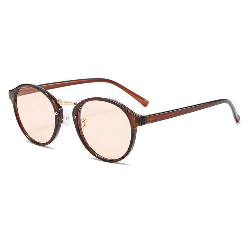 1 Stück Simple Series Casual Solid Color Kunststoff Damen Sonnenbrille