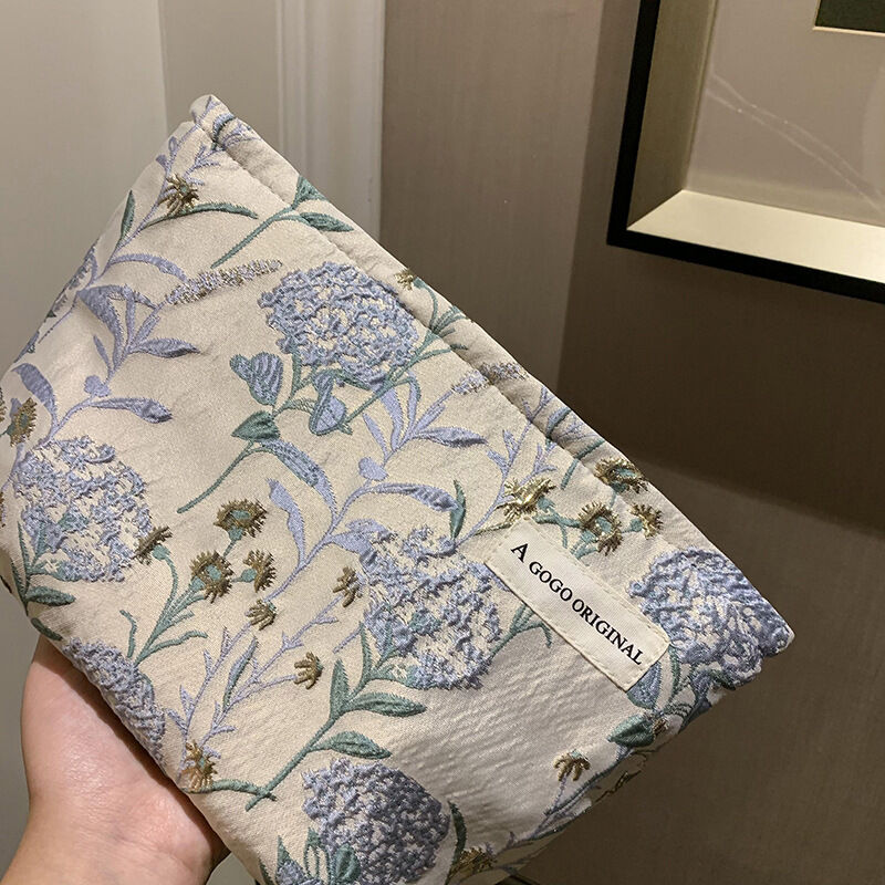 1 pieza de bolso de mujer de poliéster con lindas flores de la serie romántica h5Imagen3