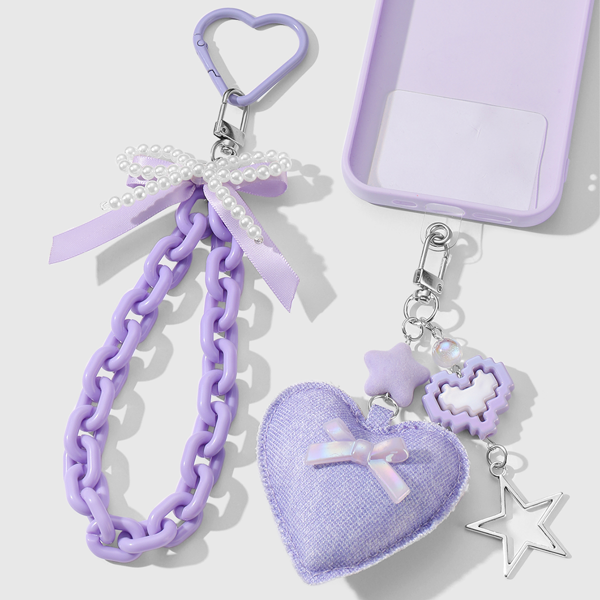 Daily Heart  Bag Charms 2