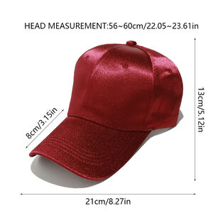 1 pieza de sombreros de mujer de poliéster de color sólido casual de serie simple h5 Imagen4