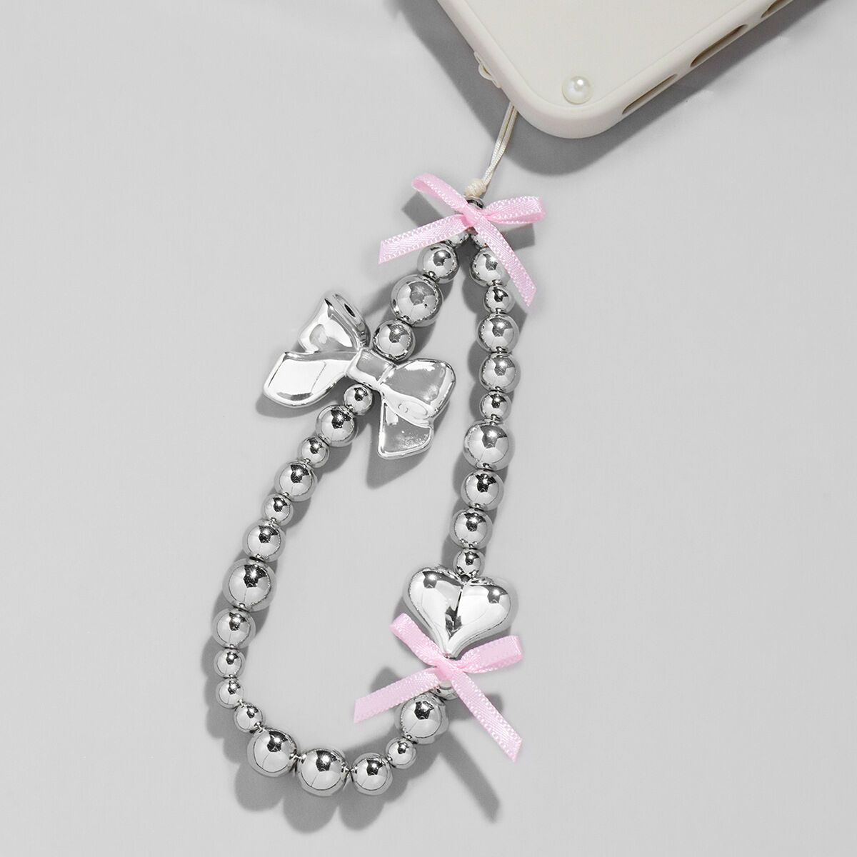 1 Piece Romantic Series Sweet Bow Knot CCB Women's Bag Charms 2