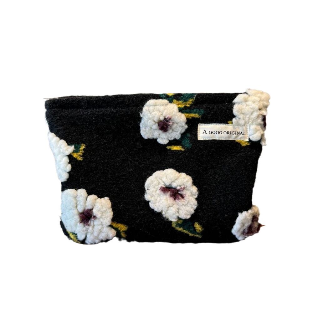 1 pezzo serie classica borse da donna in poliestere con fiori naturali h5Immagine6
