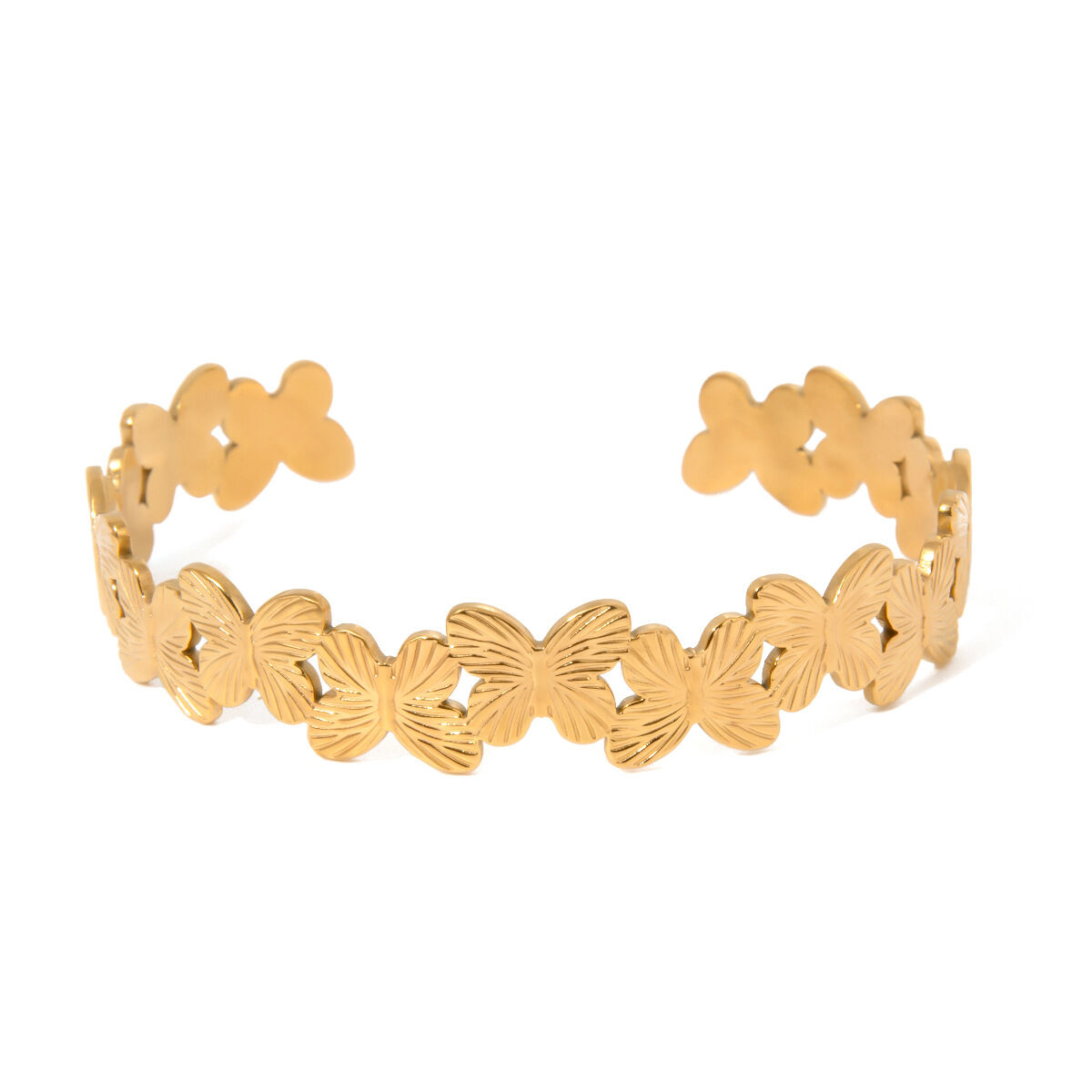 1 stuk romantische serie zoete dieren roestvrij staal vergulde dames armbanden h5Afbeelding5