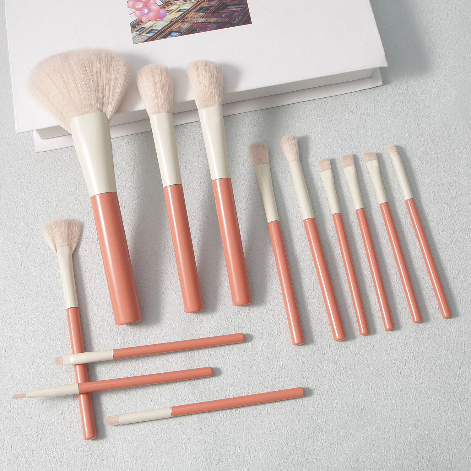1 Paio Di Pennelli Da Trucco Unisex Immagine2
