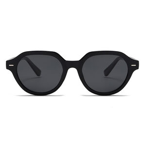 1 Pair of Retro and Casual Round - frame Women's Sunglasses h5 Picture3