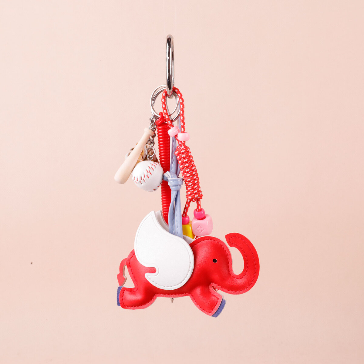 1 Piece Cute Elephant Women's Bag Charms 2
