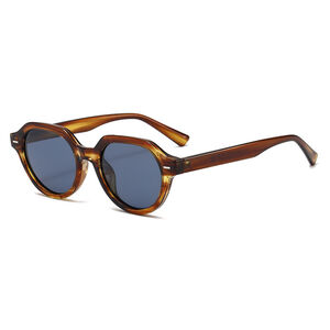 1 Pair of Retro and Casual Round - frame Women's Sunglasses h5 Picture2