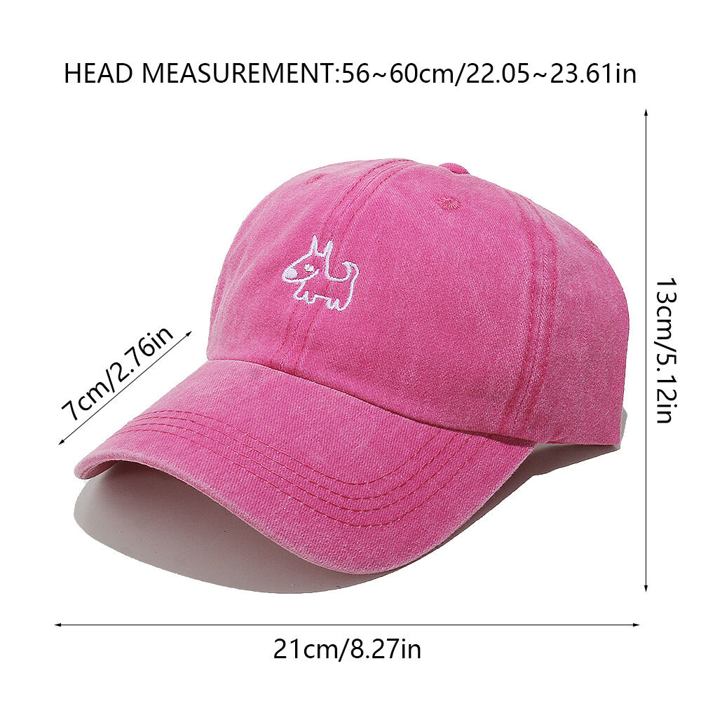 1 Piece Cowboy Dog Embroidered Baseball Cap h5 Picture8