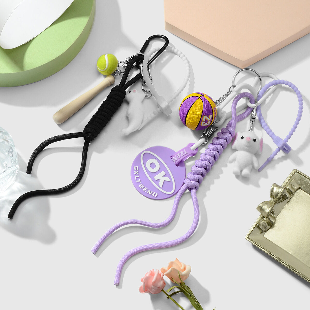 1 Piece Simple Series Sports Cartoon Alloy Women's Bag Charms