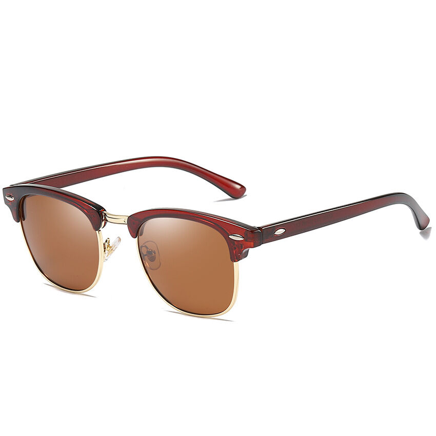 1 Pair Simple Series Daily Solid Color Plastic Women Sunglasses h5 Picture2