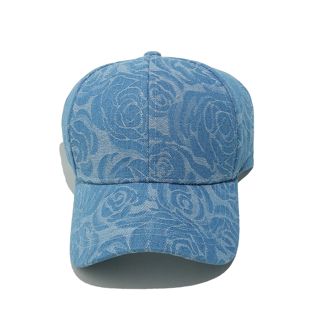 1 pieza de sombreros de algodón para mujer con diseño retro de flores de serie simple h5Imagen4