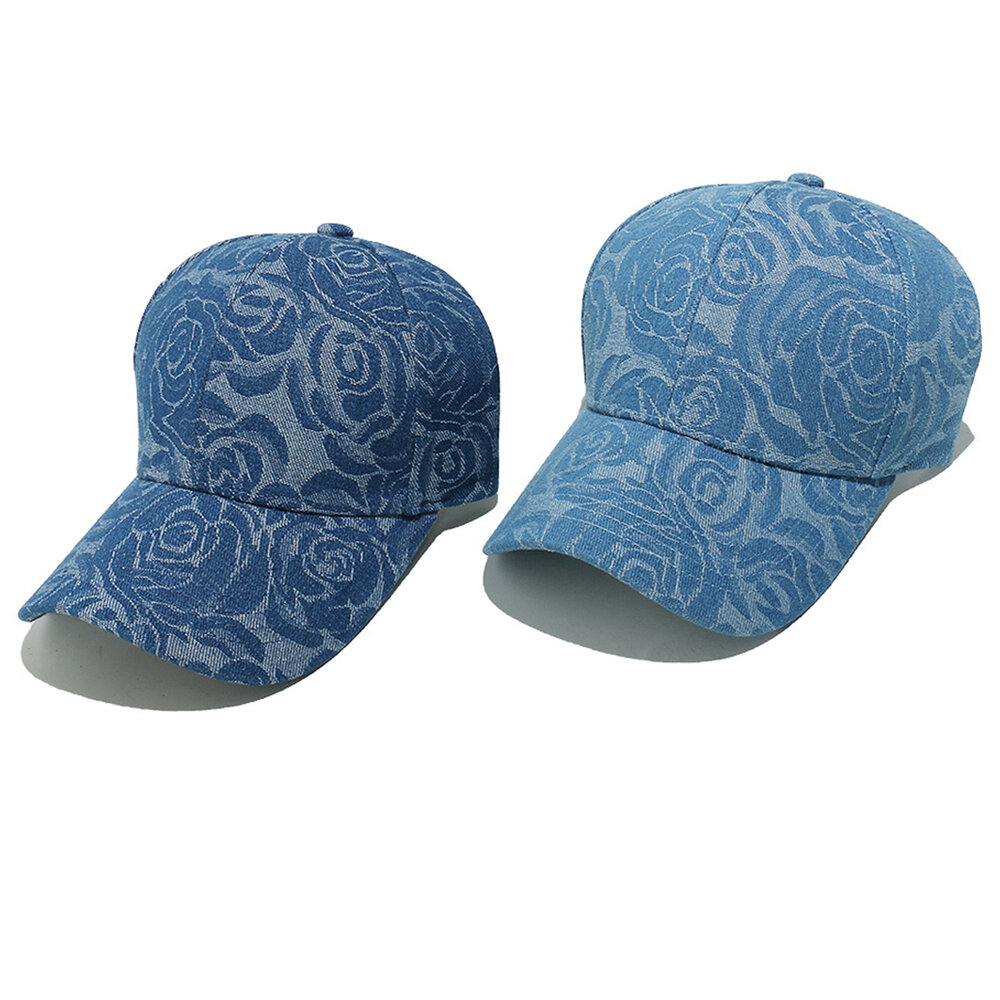 1 pieza de sombreros de algodón para mujer con diseño retro de flores de serie simple h5Imagen3