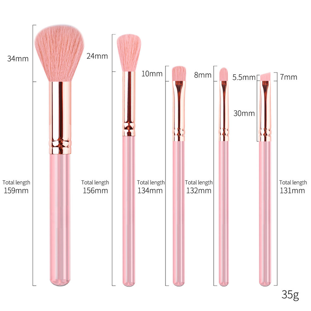 1 paio di pennelli da trucco unisex h5Immagine3