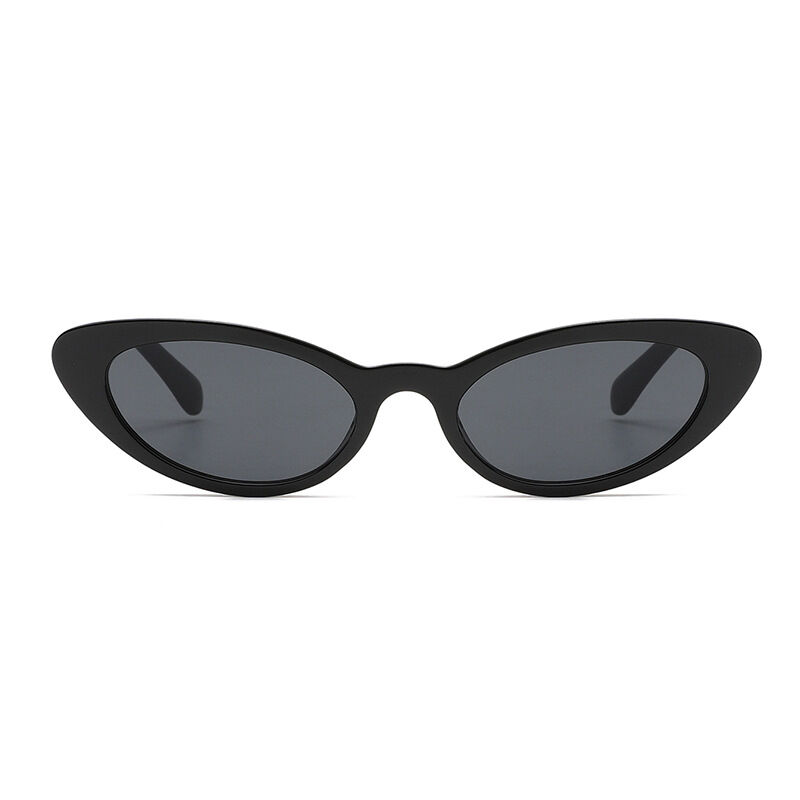 1 Pair Simple Series Daily Solid Color Plastic Women's Sunglasses h5Picture5