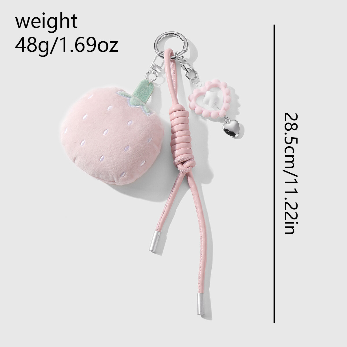 1 pezzo semplice serie carino fiocco nodo lega senza placcatura materiale perla artificiale ciondoli per borse da donna Immagine6